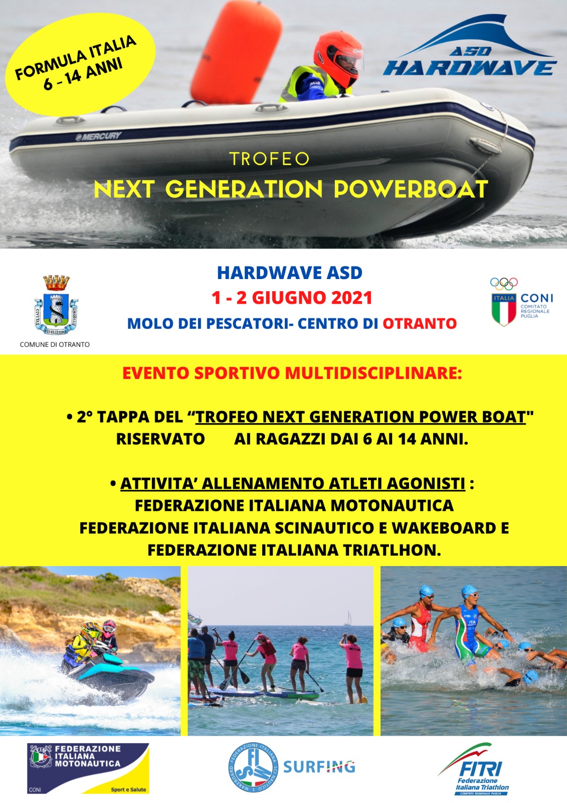 locandina trofeo next generation powerboat